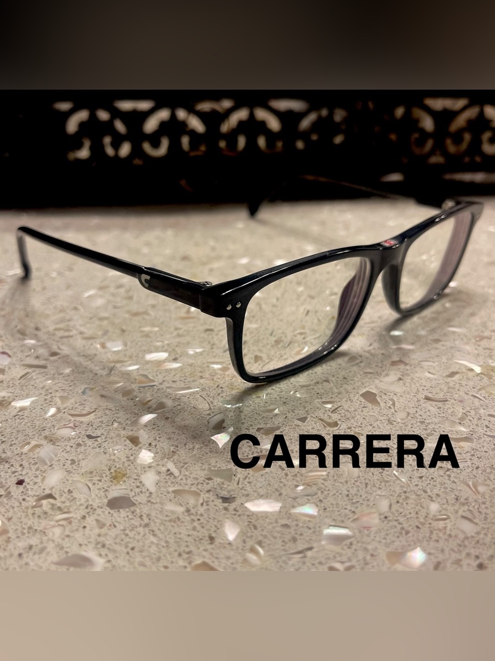 Carrera Black Rectangular Optical Frames
2001TN807